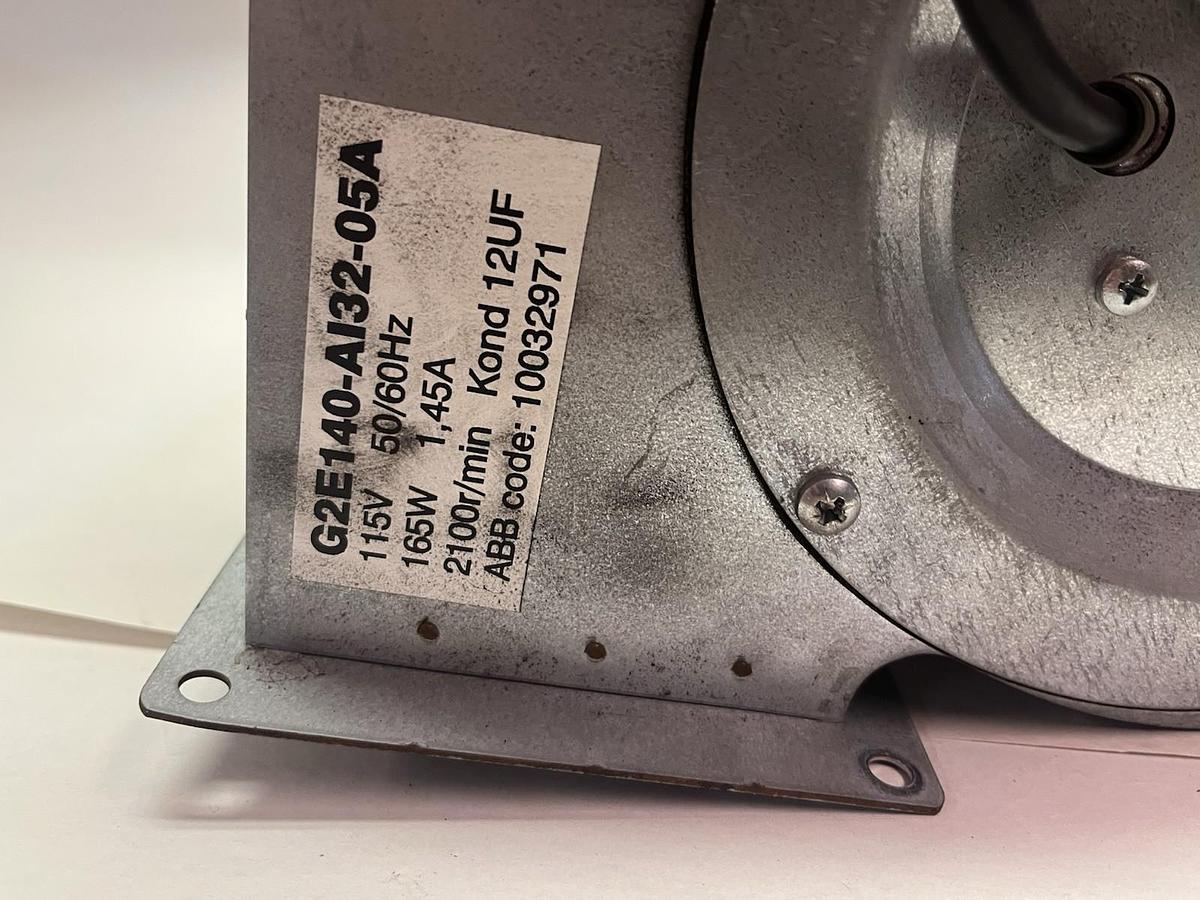 Used ABB,G2E140-AI32-05A,INVERTER DRIVE COOLING FAN 115V 165W 1.45A