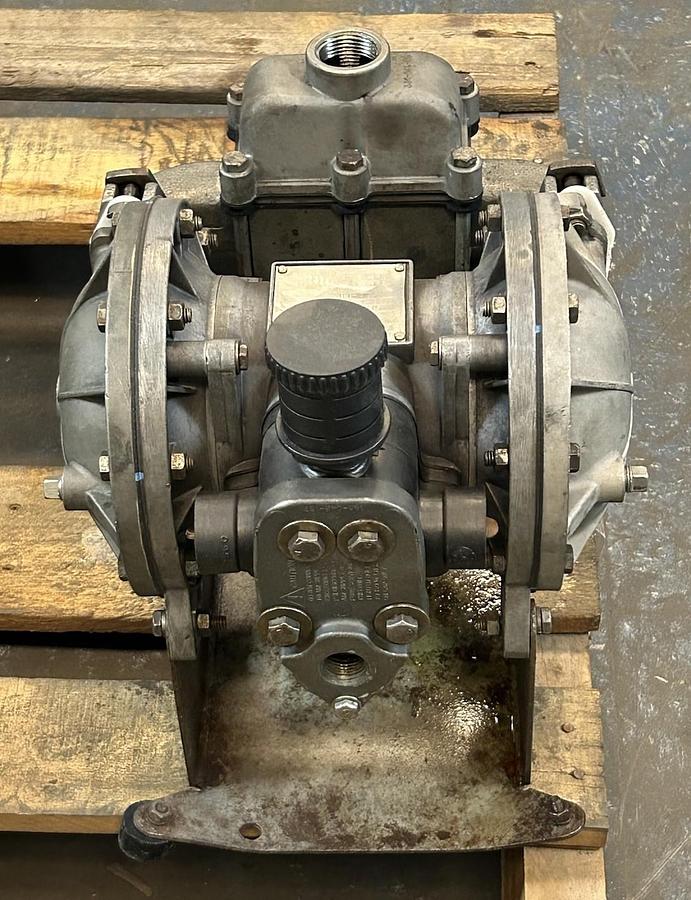 Used SANDPIPER WARREN RUPP,SB1-A,TYPE SGN-4-SS DIAPHRAGM PUMP