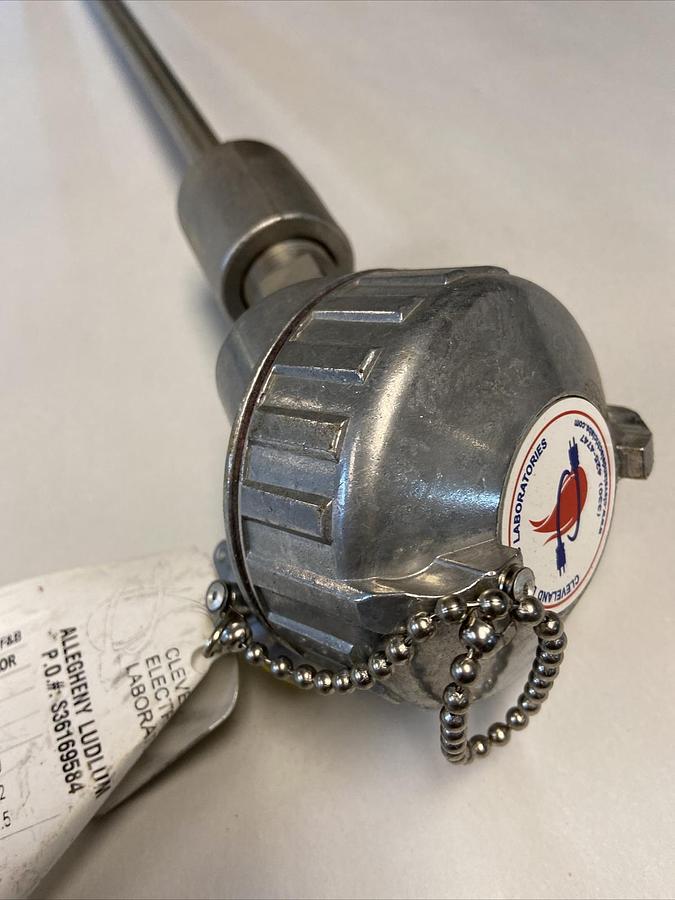 Cleveland Electric Laboratories,033012-101FB,27-1/2 INCH Thermocouple