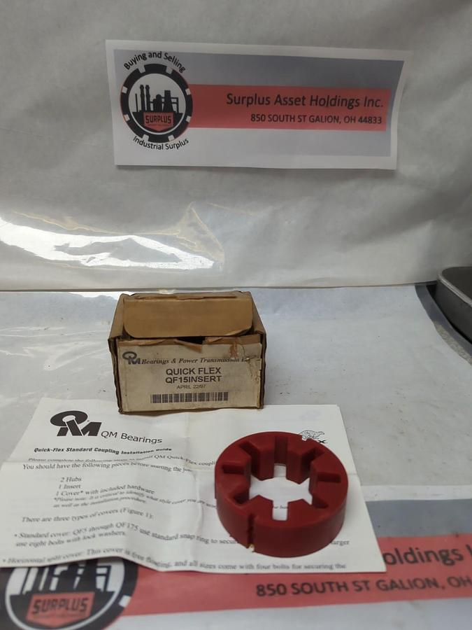 QM BEARINGS,QUICK FLEX INSERT NOS