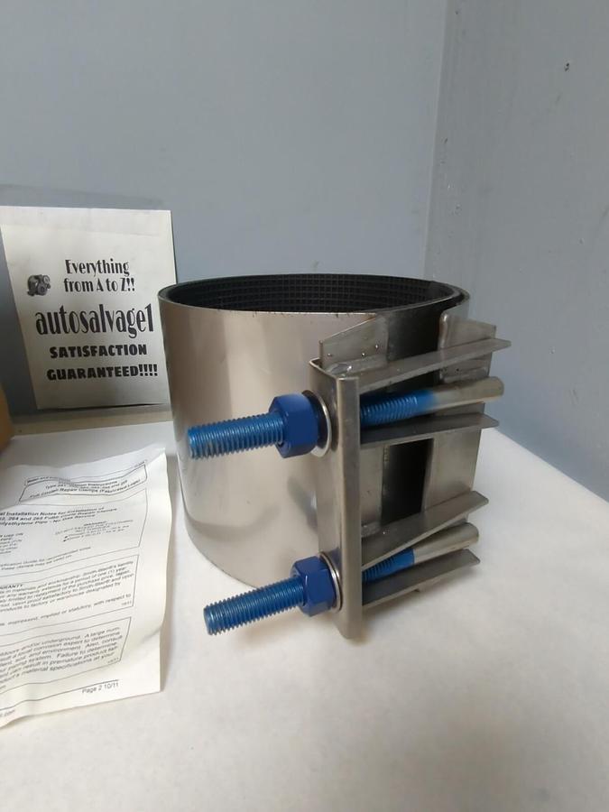 SMITH-BLAIR,STYLE 261,FULL CIRCLE BAND  BOLTS  304 SS  ALL STAINLESS NOS