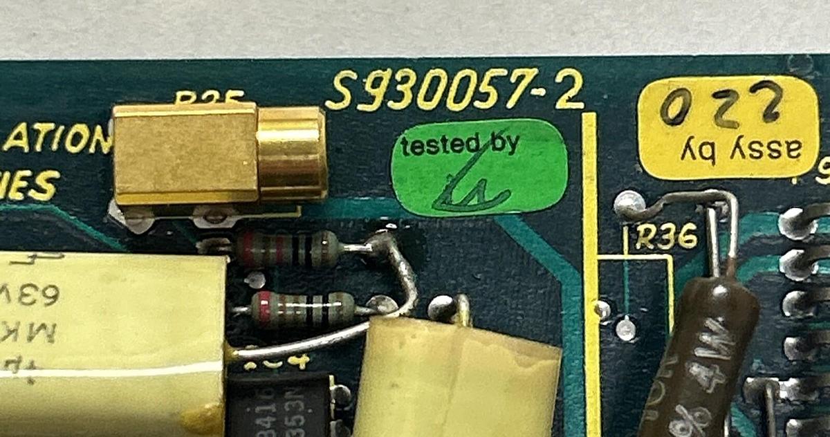 Used ARL,S930057-2,CIRCUIT BOARD