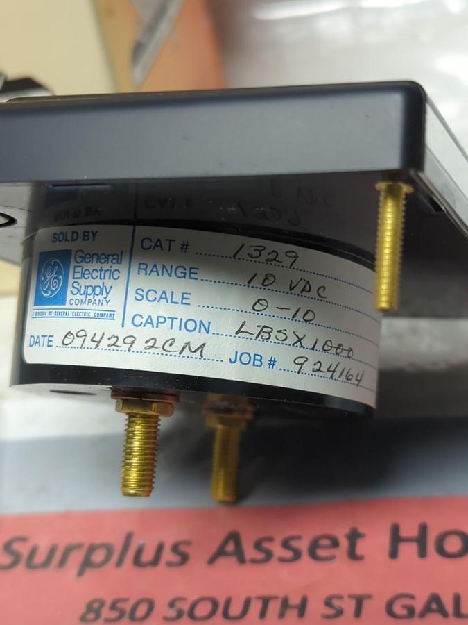 SIMPSON,1329,PANEL METER 0-10 NOS