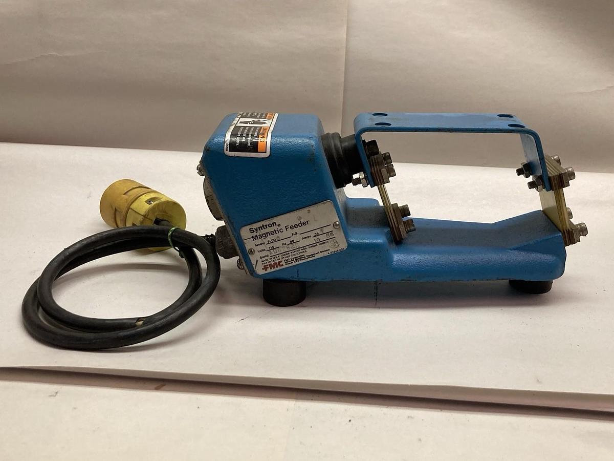 Used Syntron,Model F-TOC,Magnetic Feeder 115V 60Hz 0.35A
