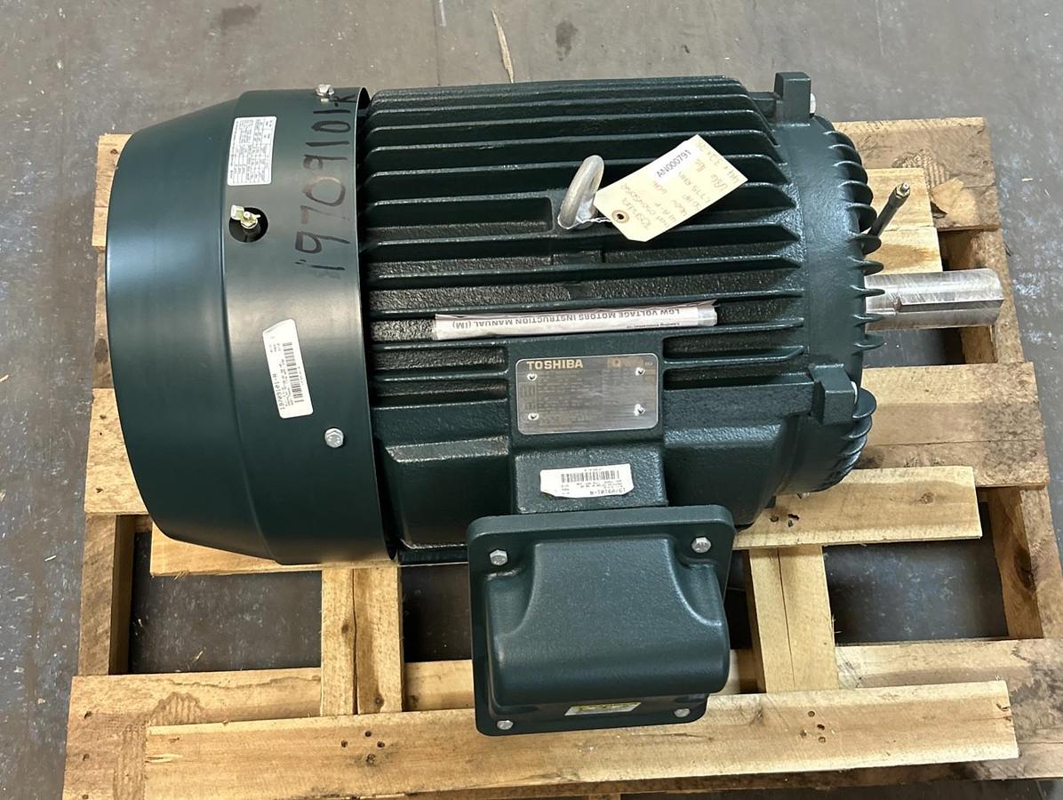 TOSHIBA,0504SDSR41A-P,MOTOR 50HP 1775RPM 230/460V 326T FRAME NOS