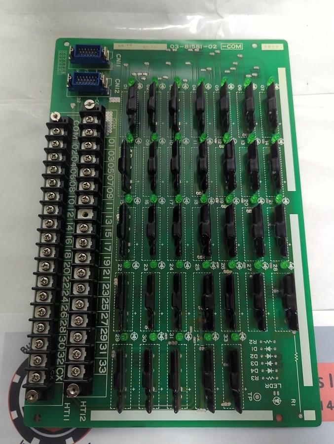 Used MITSUBISHI,03-81581-02,CIRCUIT BOARD PRE-OWNED