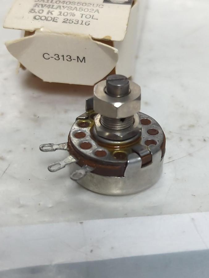 ALLEN BRADLEY,JA1L040S502UC,POTENTIOMETER DISTRTRIBUTOR PACK LOT OF 2 NOS