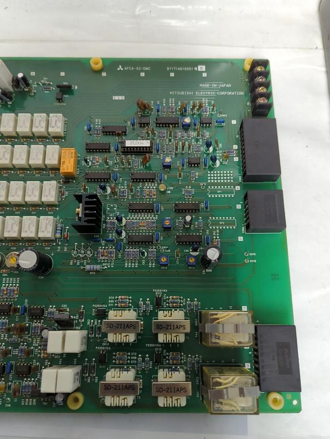 Used MITSUBISHI,AFCA-02-DWC,CONTROL BOARD PRE-OWNED