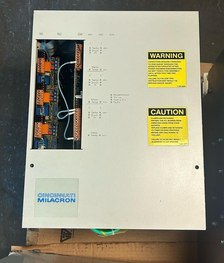 Used CINCINNATI MILACRON,6SC6101-3A-Z,SERVO DRIVE RACK MODULE