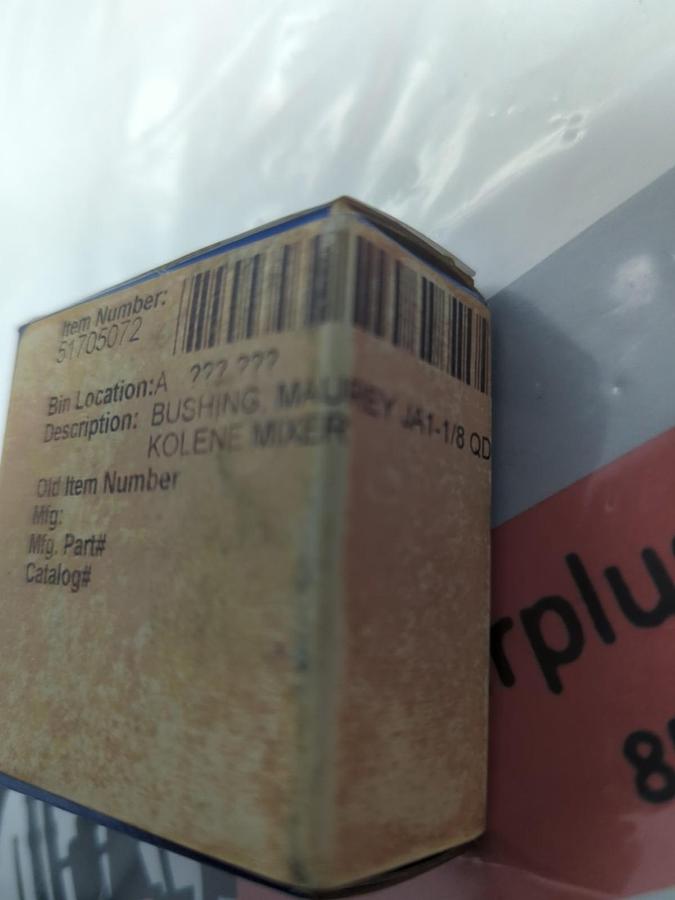 MARTIN,JA 1-1/8,QD BUSHING 1-1/8 INCH NOS