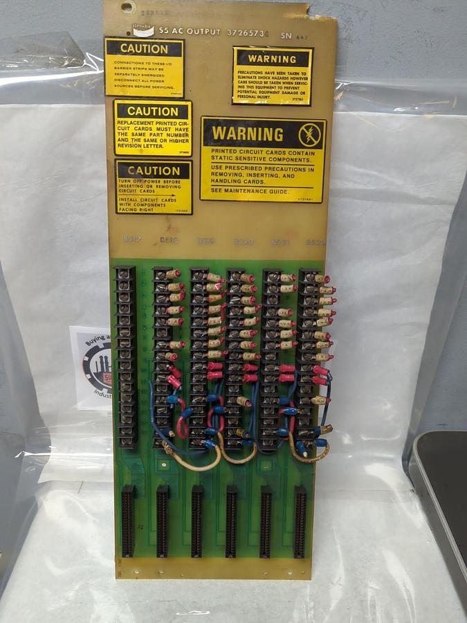 Used BENDIX,3726573G,S5 AC OUTPUT PANEL PRE-OWNED