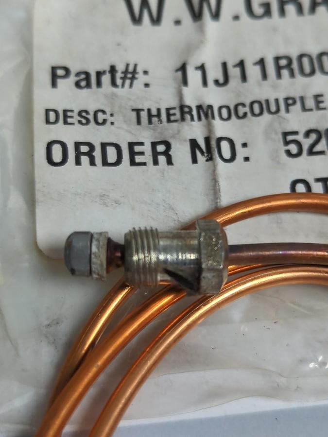 GRAINGER,11J11R00292,THERMOCOUPLE 30 INCH 0321-039A NOS