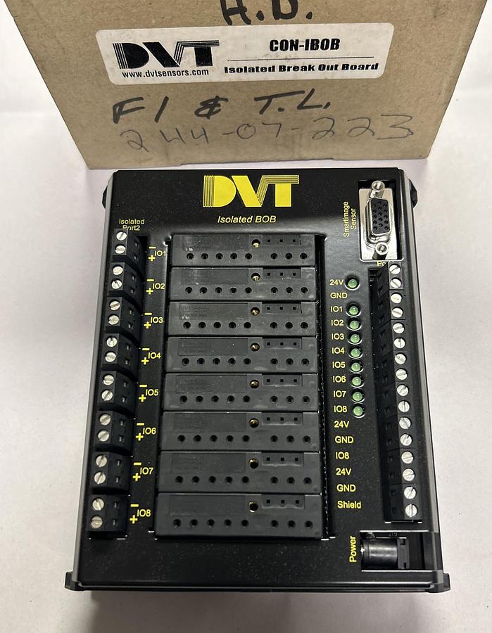 Used COGNEX,DVT CON-IBOB,ISOLATED BREAK OUT BOARD NEW