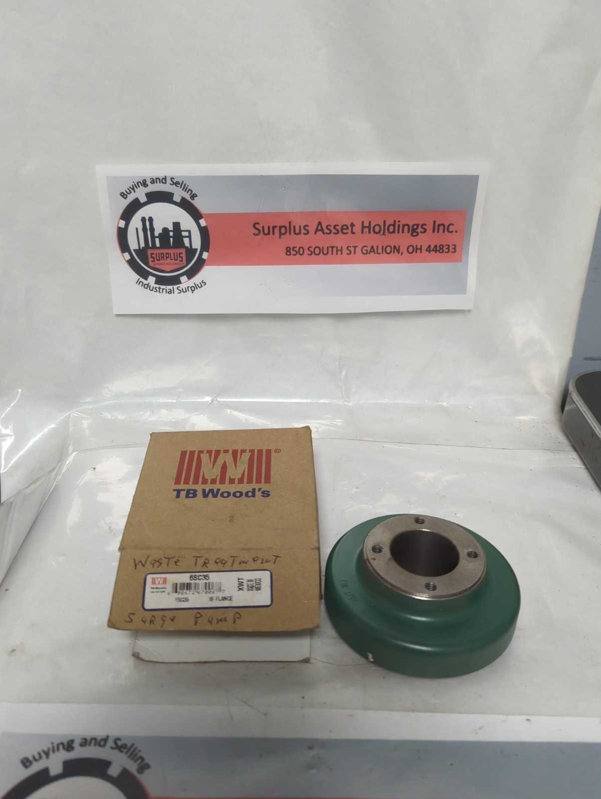 TB WOOD'S,6SC35,SURE-FLEX FLANGE NOS