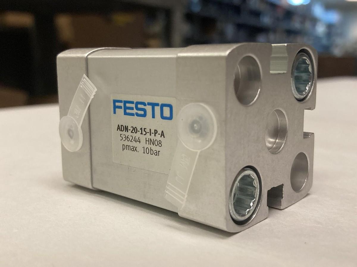 Festo,ADN-20-15-I-P-A,Double-Acting Compact Cylinder 536244