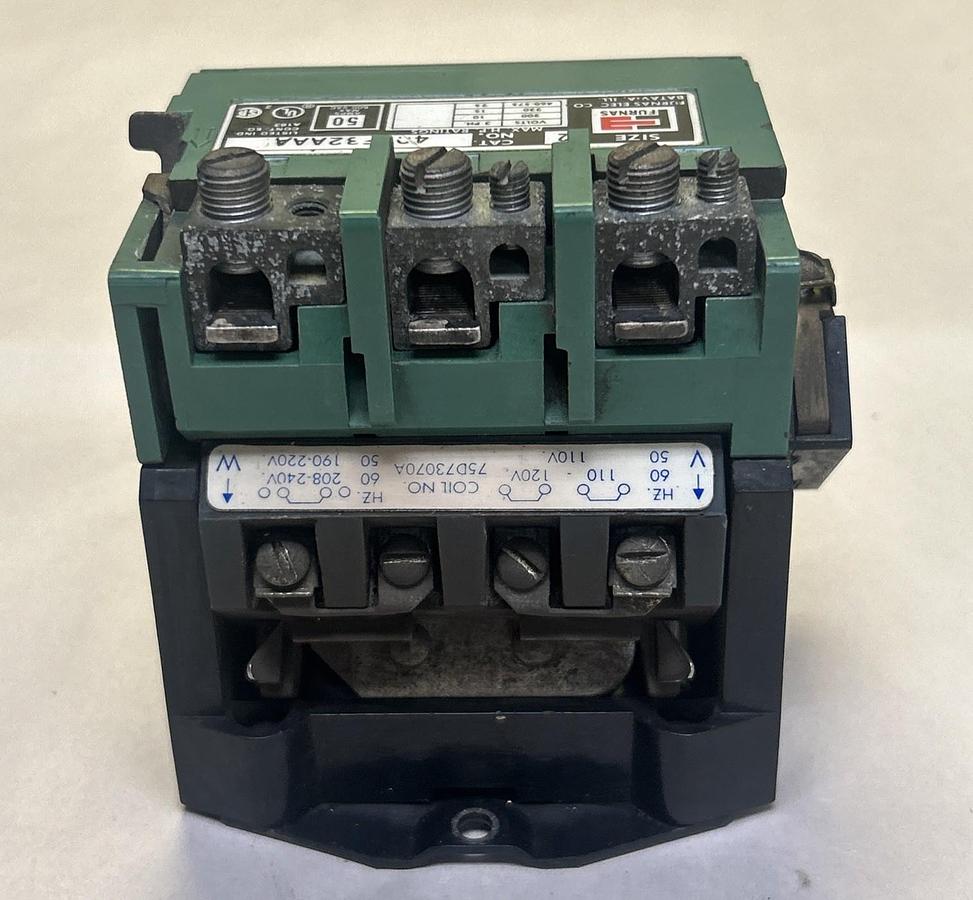 Used FURNAS,40FF32AAA,CONTACTOR SIZE 2 50A 600V