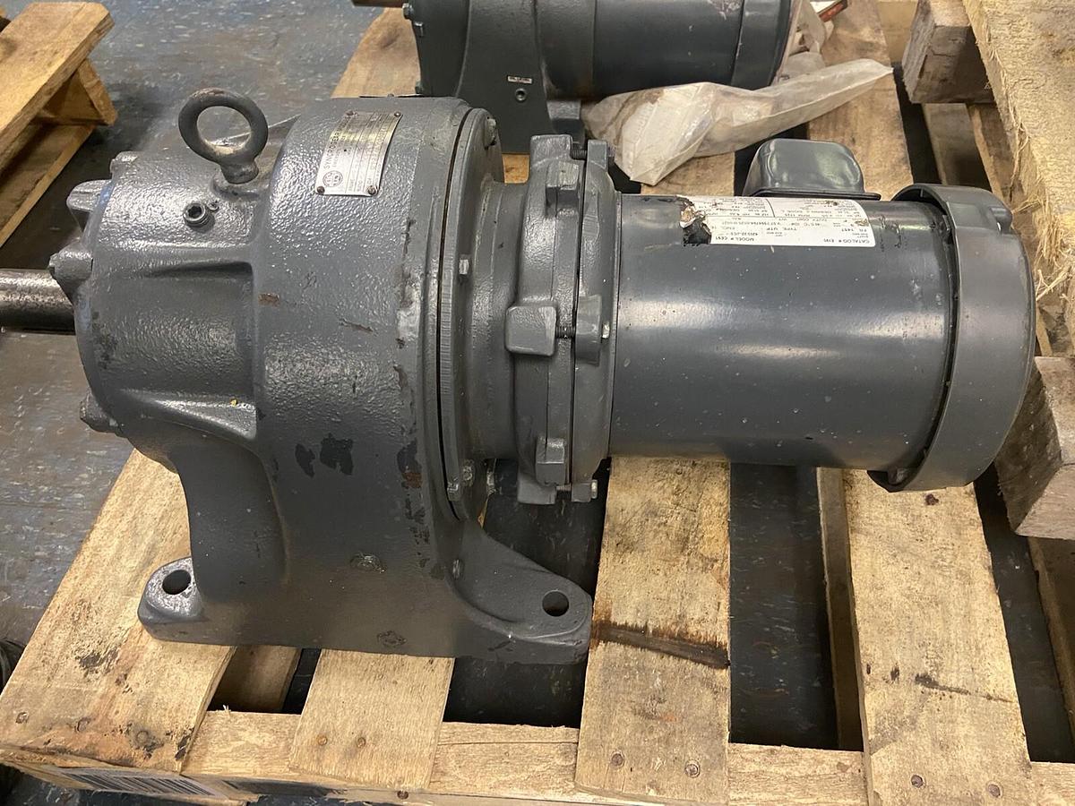 Used US Motors,R288,GearMotor Ratio 17.06 Frame 21 Motor E190 2HP 1725RPM 208-230/460