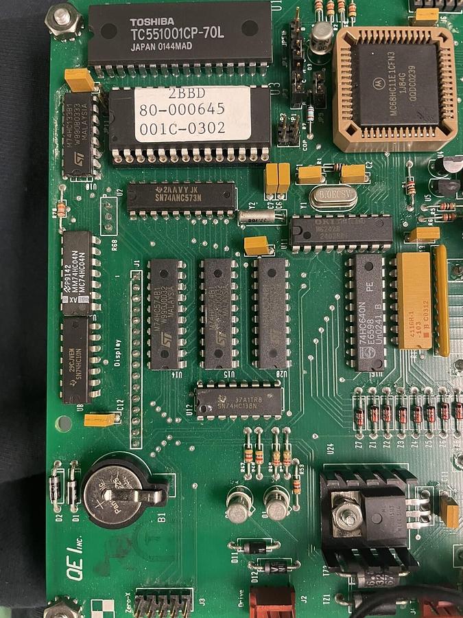 Used QEI,VERSION 6.18 LLPS,MINICAP CAPACITOR CONTROL 120v VERSION 6.18 LLPS