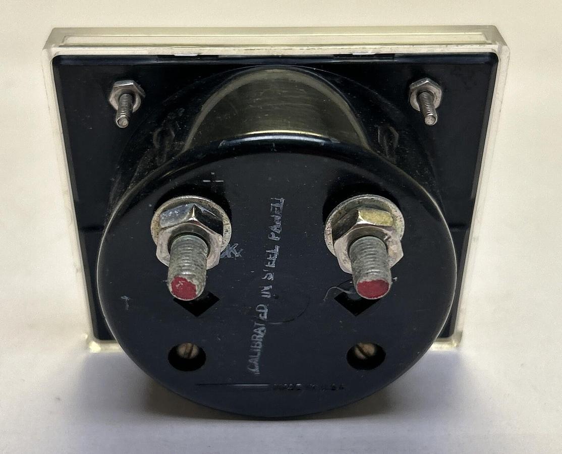 Used SIMPSON,MODEL 70,PANEL METER 0-125 DC AMPERES