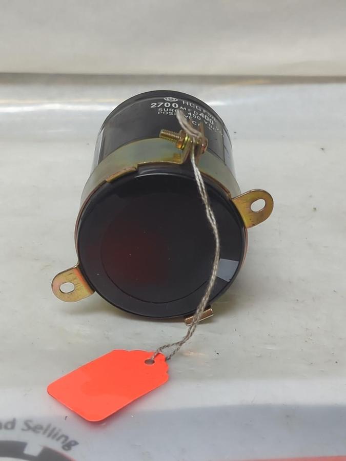 Used HITACHI,HCG F5A,CAPACITOR 2700MFD 400VDC PRE-OWNED