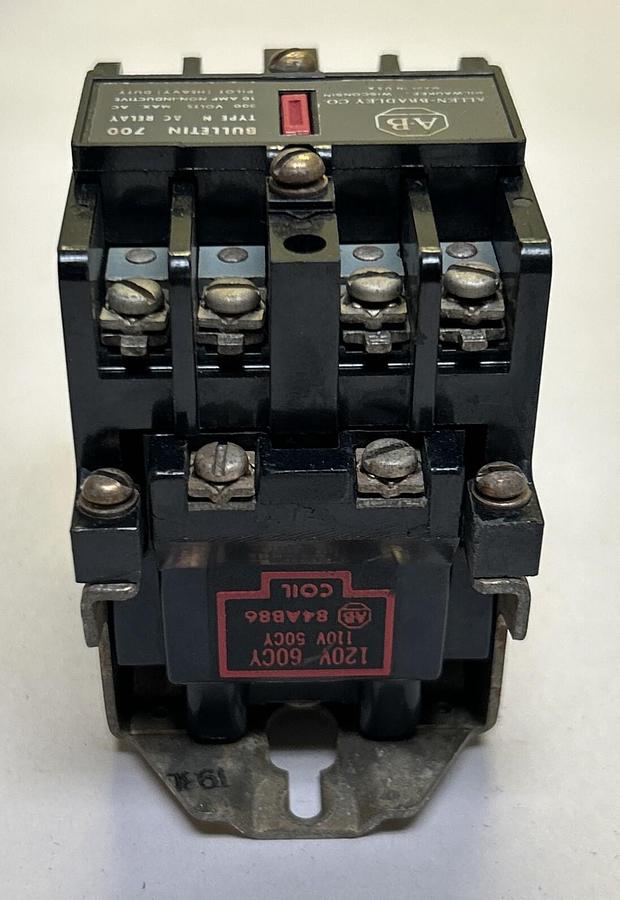 Used ALLEN BRADLEY,700-N400A1,AC RELAY