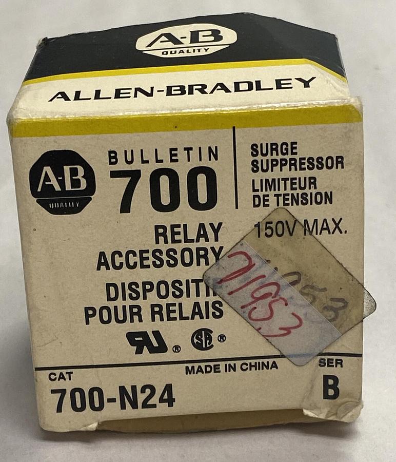 Allen Bradley,700-N24,Series B Surge Suppressor Lot Of 2