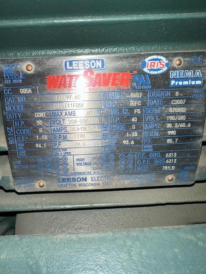 Leeson HP50 665T