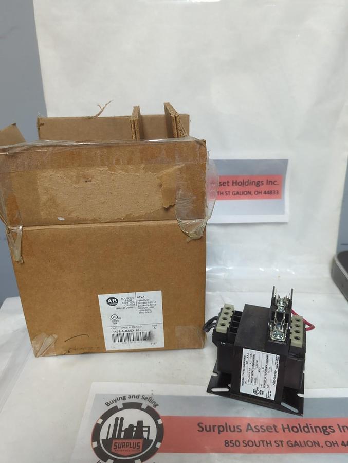 ALLEN BRADLEY,1497-A-BASZ-1-N,CONTROL CIRCUIT TRANSFORMER SERIES A NOS