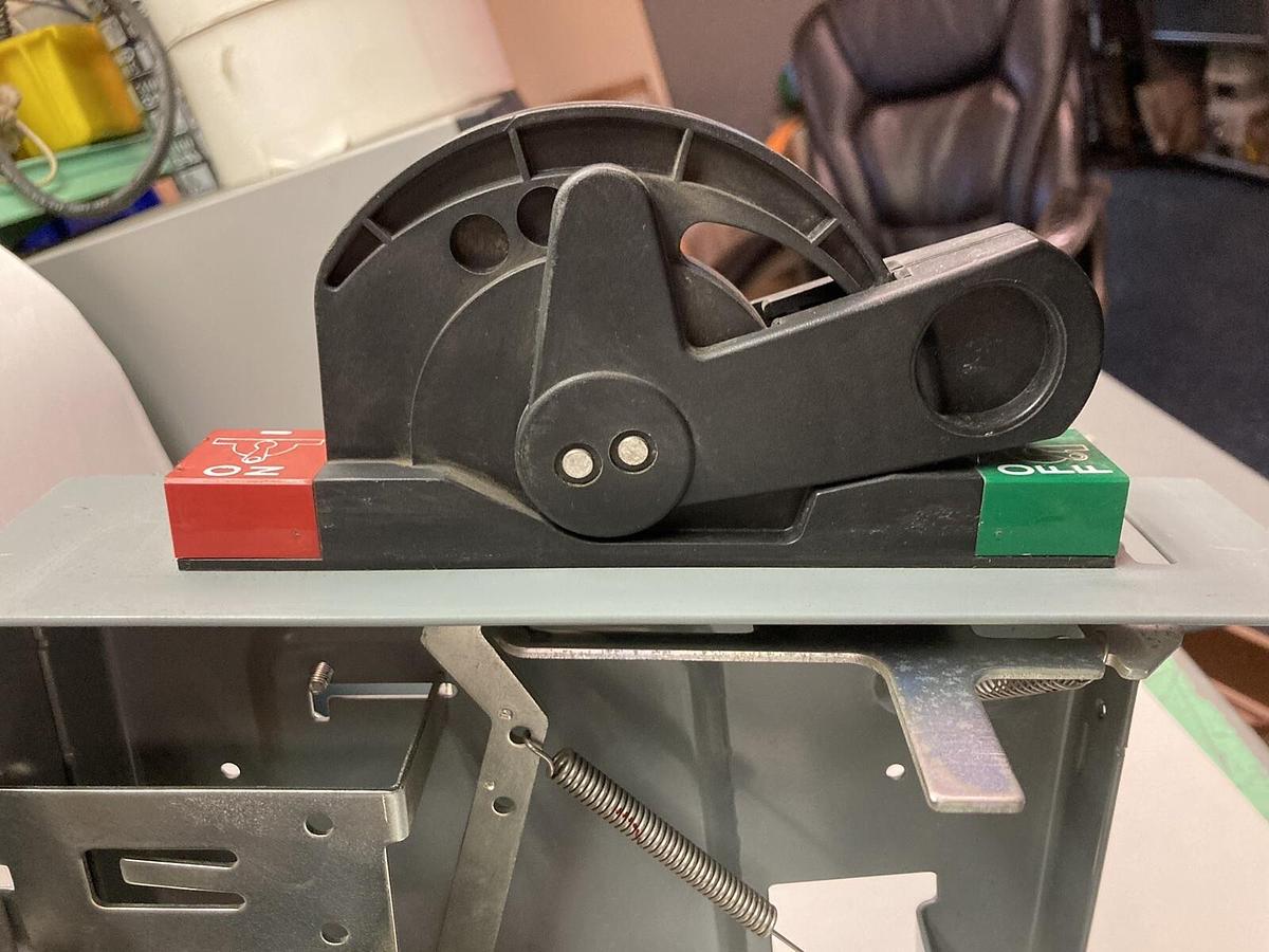 Used Allen-Bradley,2100 2196,12 Inch Fused MCC Disconnect Feeder Bucket