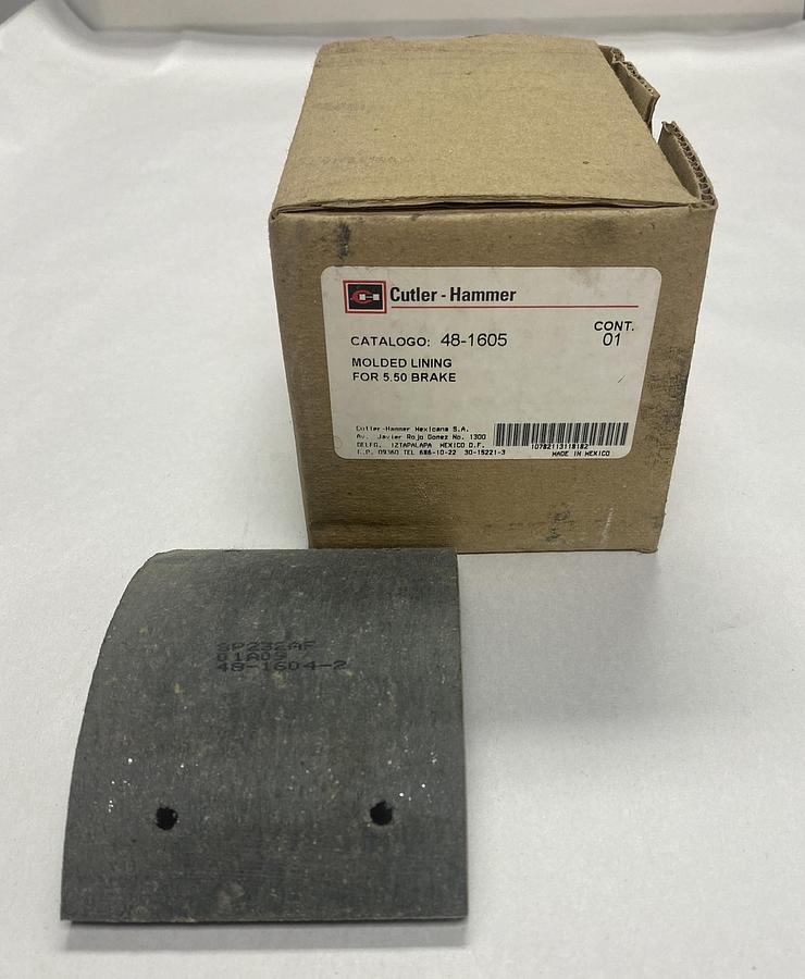 CUTLER HAMMER,48-1605,MOLDED LINING NOS