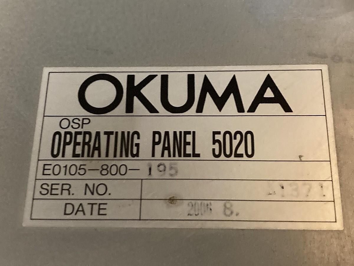 Used Okuma,E0105-800-195,Operation Panel OSP5020L