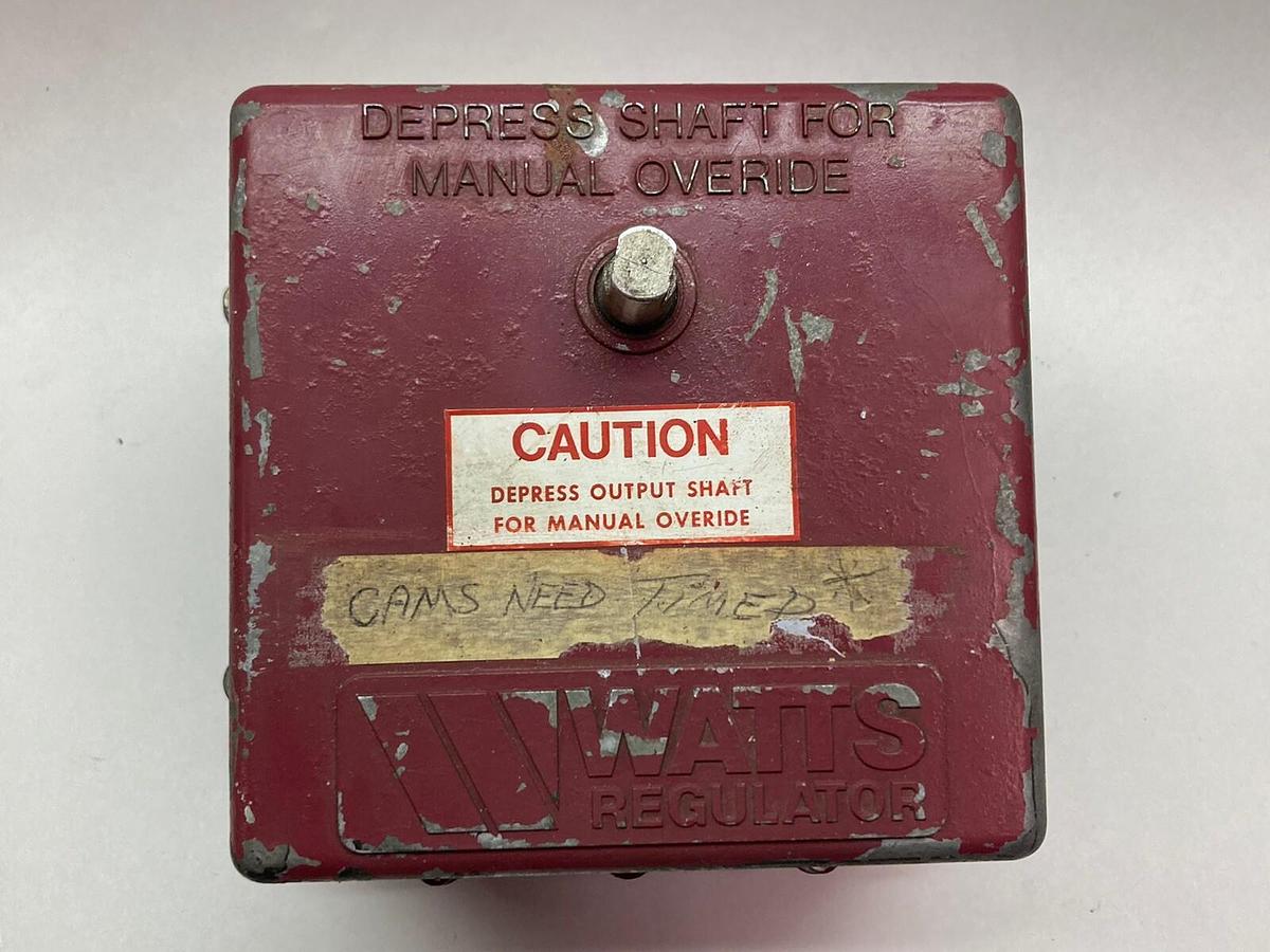 Used Watts Regulator,Type ER 550,Electric Actuator