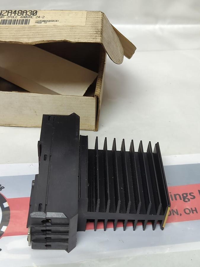CARLO GAVAZZI,RN2A48A30,SEMICONDUCTOR CONTACTOR ZS 30A 2-POLE 480VAC 24-2 NOS