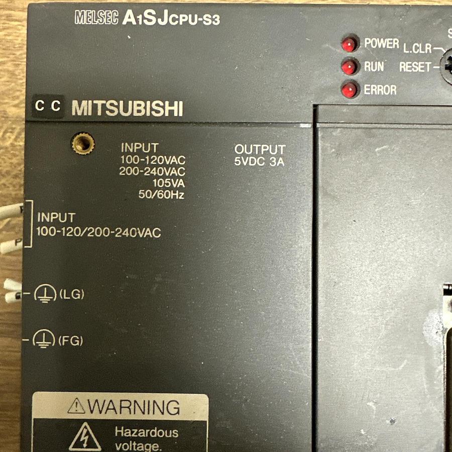 Used Mitsubishi,A1SJCPU-S3,CPU Unit