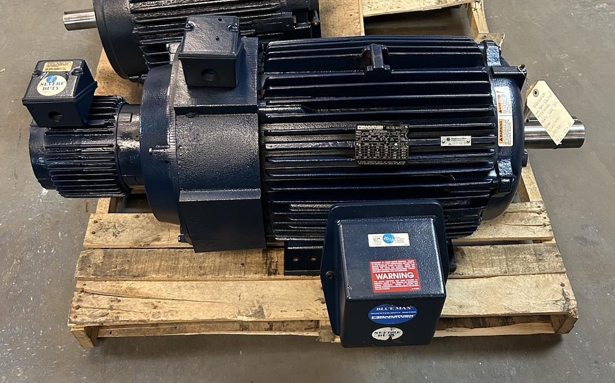 Used MARATHON,8M326THFPA8834AAL,MOTOR 50HP 1765/3525RPM 460V 3PH 326T FRAME