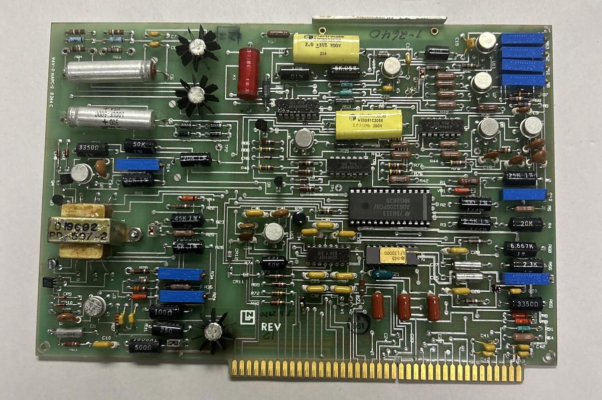 Used LEEDS & NORTHRUP,022245,PC INPUT CARD