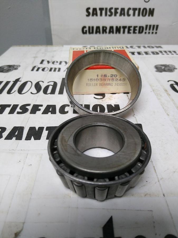 Used Delco NDH,#S-20 15103S/15243,Roller Bearing NOS