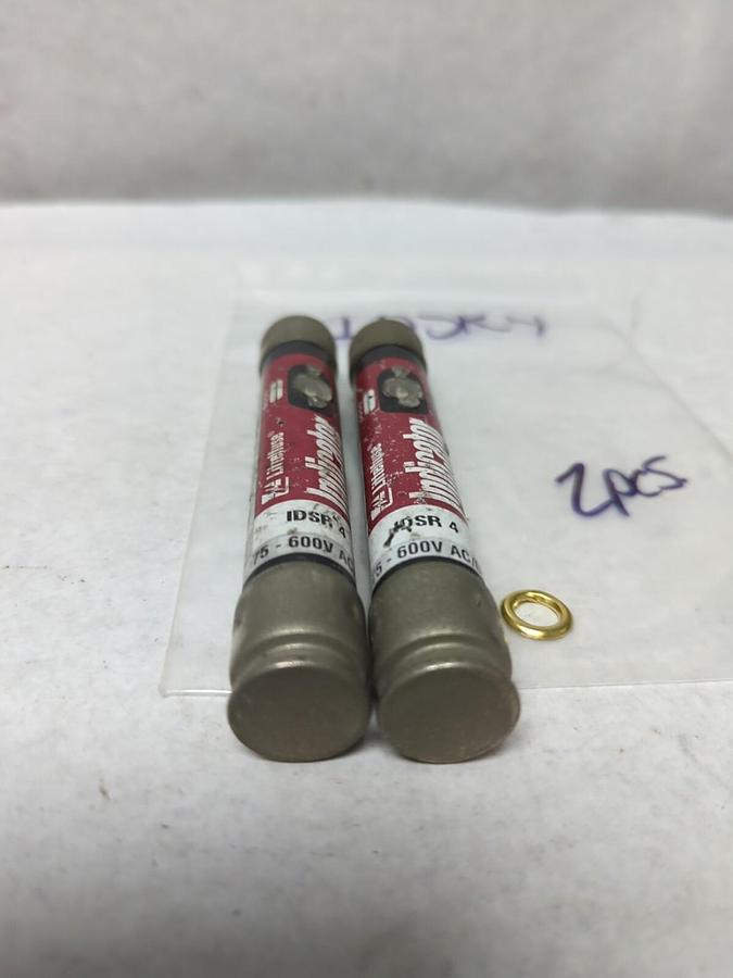 Used LITTELFUSE,IDSR4,INDICATOR 4 AMP FUSE LOT OF 2 PRE-OWNED