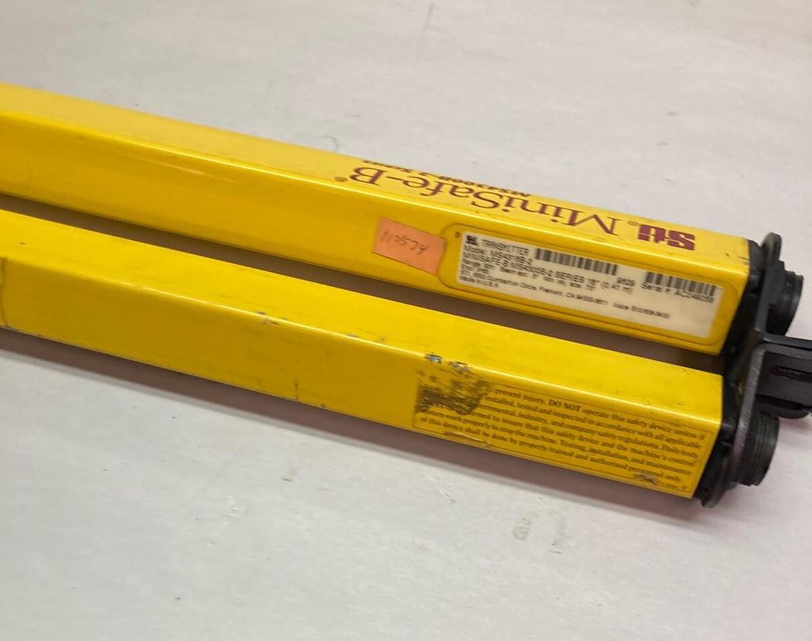 Used STI,MS4316B-2 Transmitter/MS4316B-2 Reciever,Light Curtains