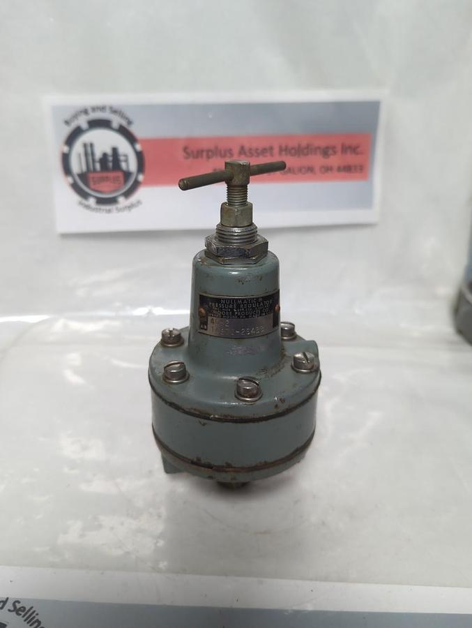 Used NULLMATIC,40-2,PRESSURE REGULATOR 14870-254BB PRE-OWNED