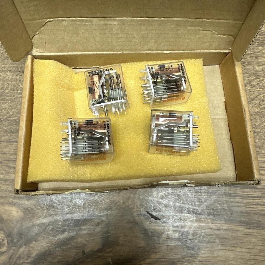AMF,R10-E1-L4,115VAC Relay LOT of 4