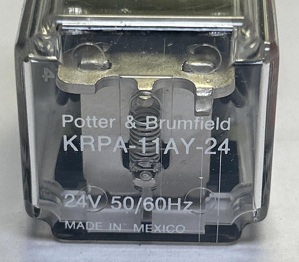 POTTER & BRUMFIELD,KRPA-11AY-24,RELAY 24V NOS