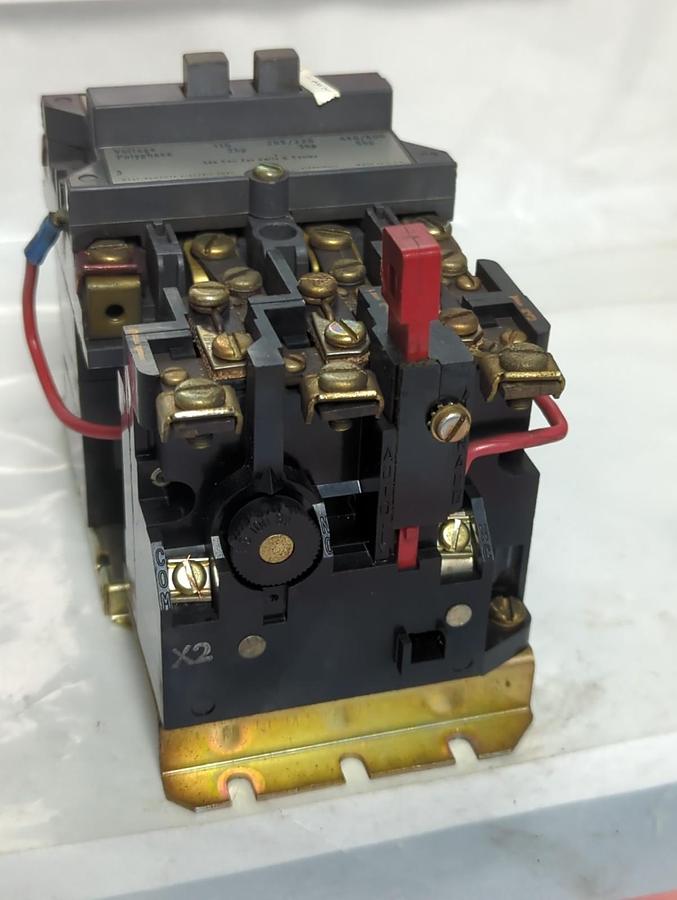 Used WESTINGHOUSE,A200M0CAC,MOTOR STARTER SIZE 0 STYLE 765A838G01 PRE-OWNED