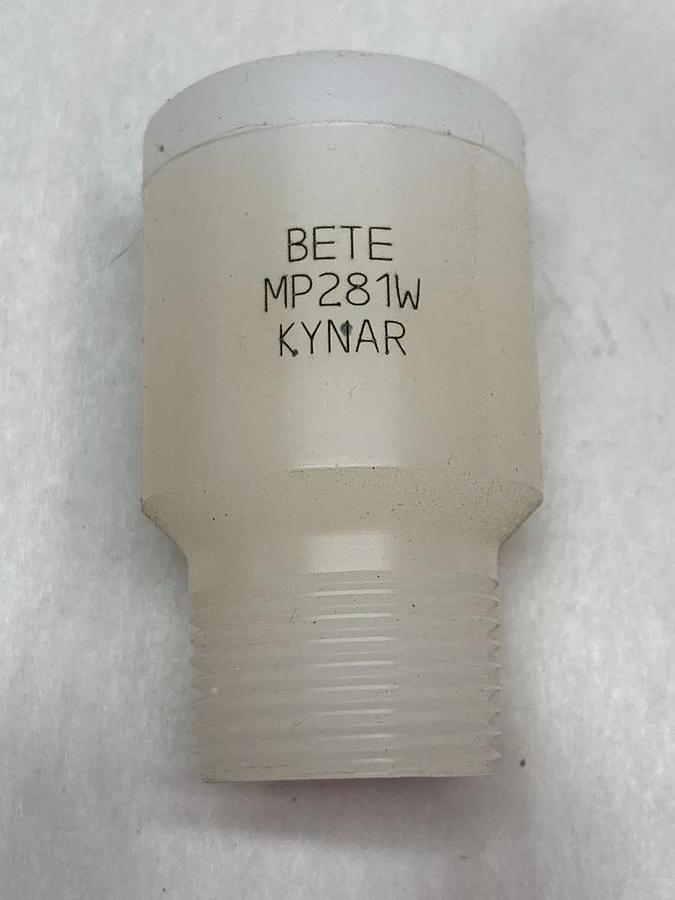 Kynar Bete,MP281W,3/4 Inch Spray Nozzle 120 DEG