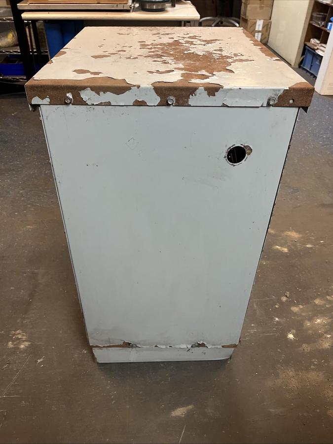 Used GE,9T8382671,TRANSFORMER 25KVA HV 480 LV 240/120V 1PH