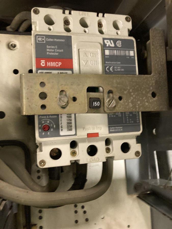 Used Allen-Bradley,2100 2113B,Size 4 MCC 25 Inch Starter Feeder Bucket