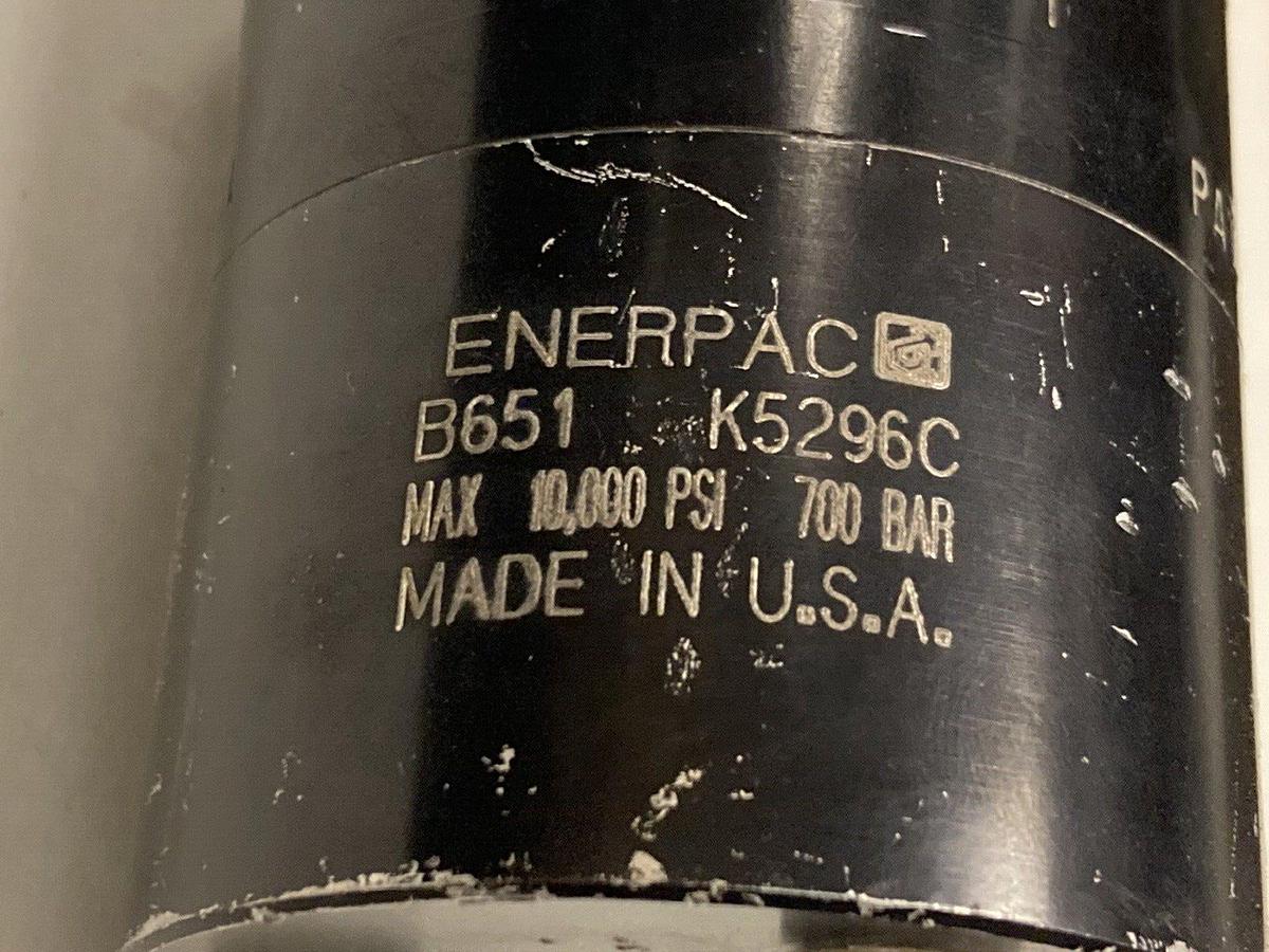 Used Enerpac,B651 K5296C,Oil To Oil Intensifier