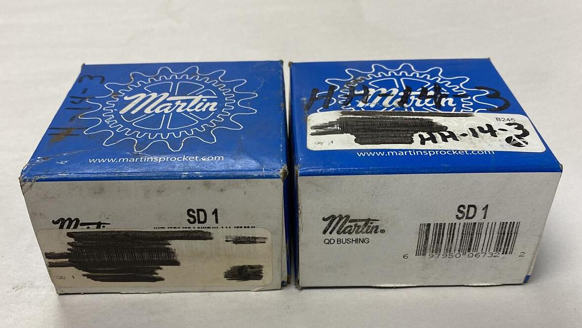 Used Martin,SD 1,Quick Disconnect Bushing LOT OF 2 NOS SEALED
