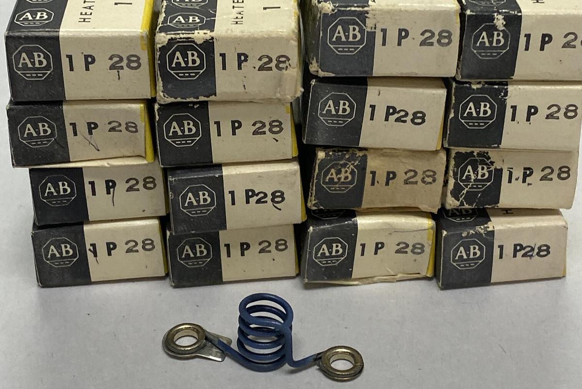 ALLEN BRADLEY,P28,HEATER ELEMENT LOT OF 16 NEW