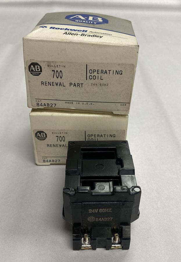Allen-Bradley,84AB27,Coil 24V 60HZ Lot Of 2 NOS